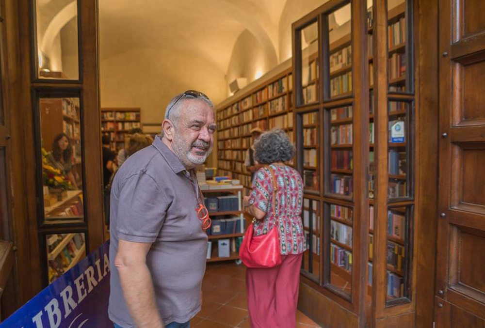 Foto dell'inaugurazione di Palomar Librerie a Siena